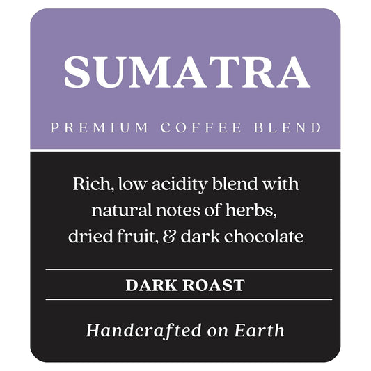 Copper Moon Whole Bean Coffee, Dark Roast, Sumatra Blend, 5 Lb
