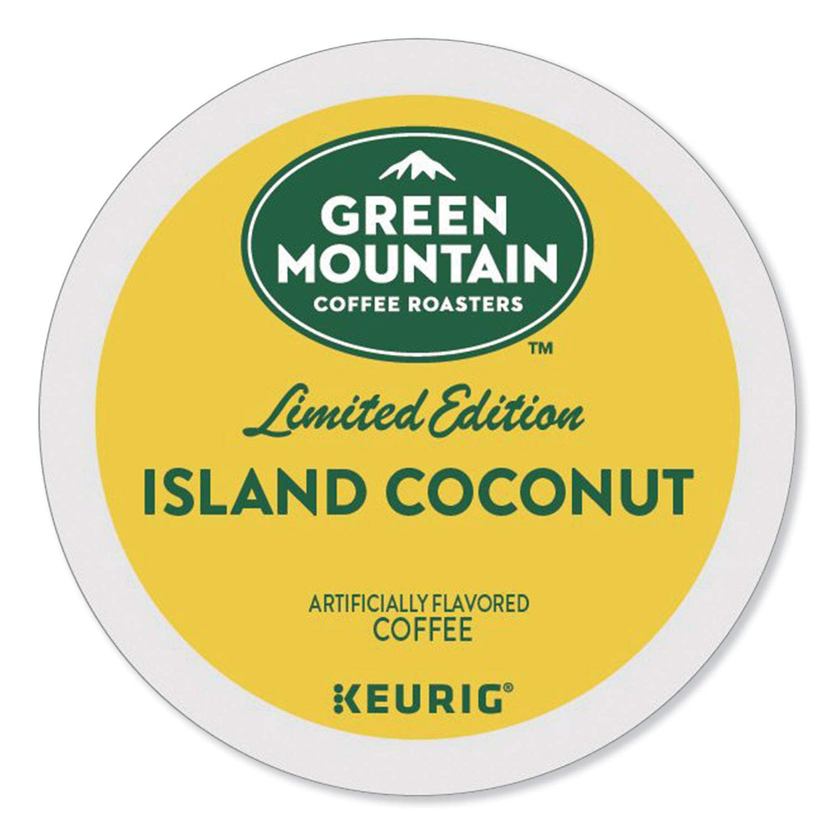 Green Mountain Caramel Vanilla Cream Coffee, K-Cup Pods, 96 Count