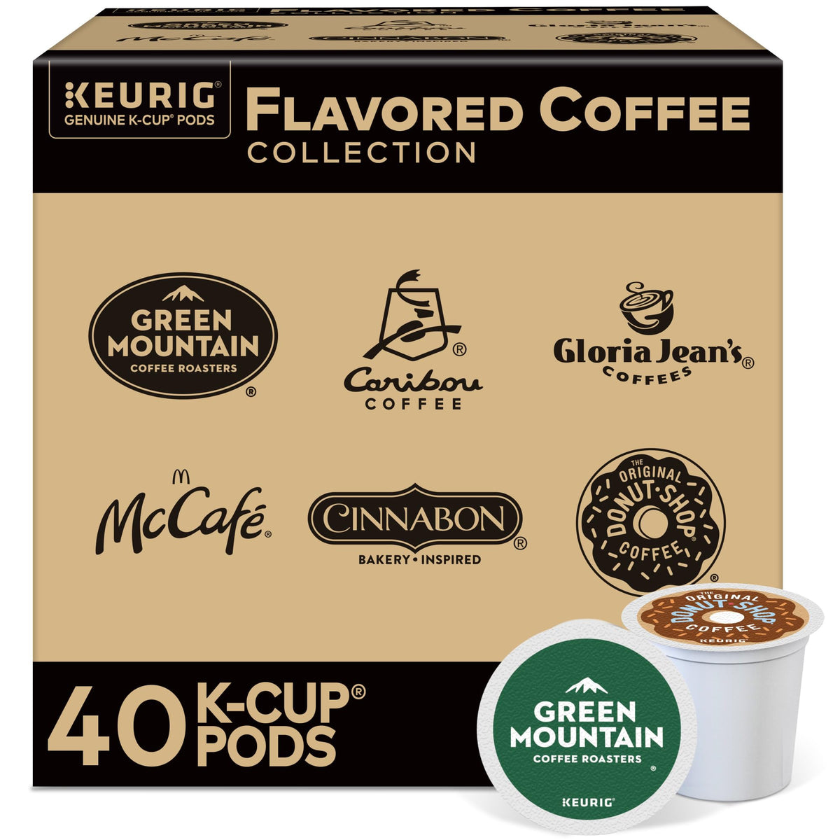 Keurig® Coffee Lover's Collection Variety Pack, Keurig Single Serve K-Cup Pods, 60ct