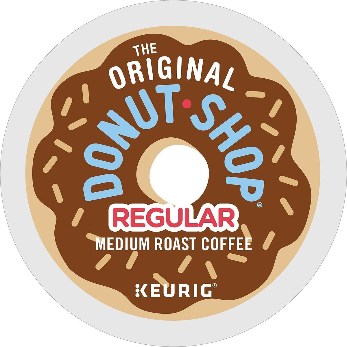 The Original Donut Shop Regular Medium Roast Coffee, K-Cup Pods, 96 Count
