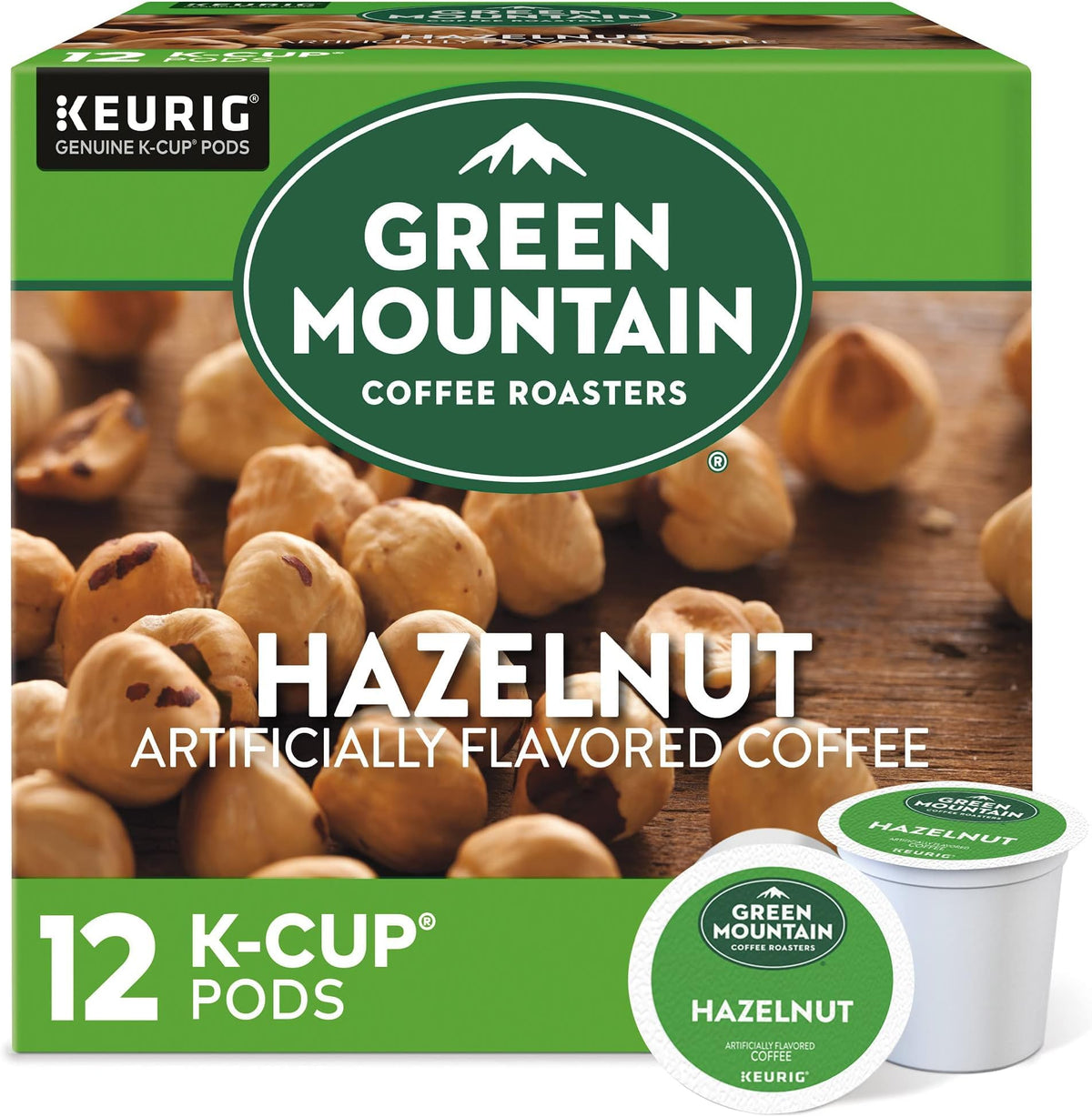 Green Mountain Caramel Vanilla Cream Coffee, K-Cup Pods, 96 Count