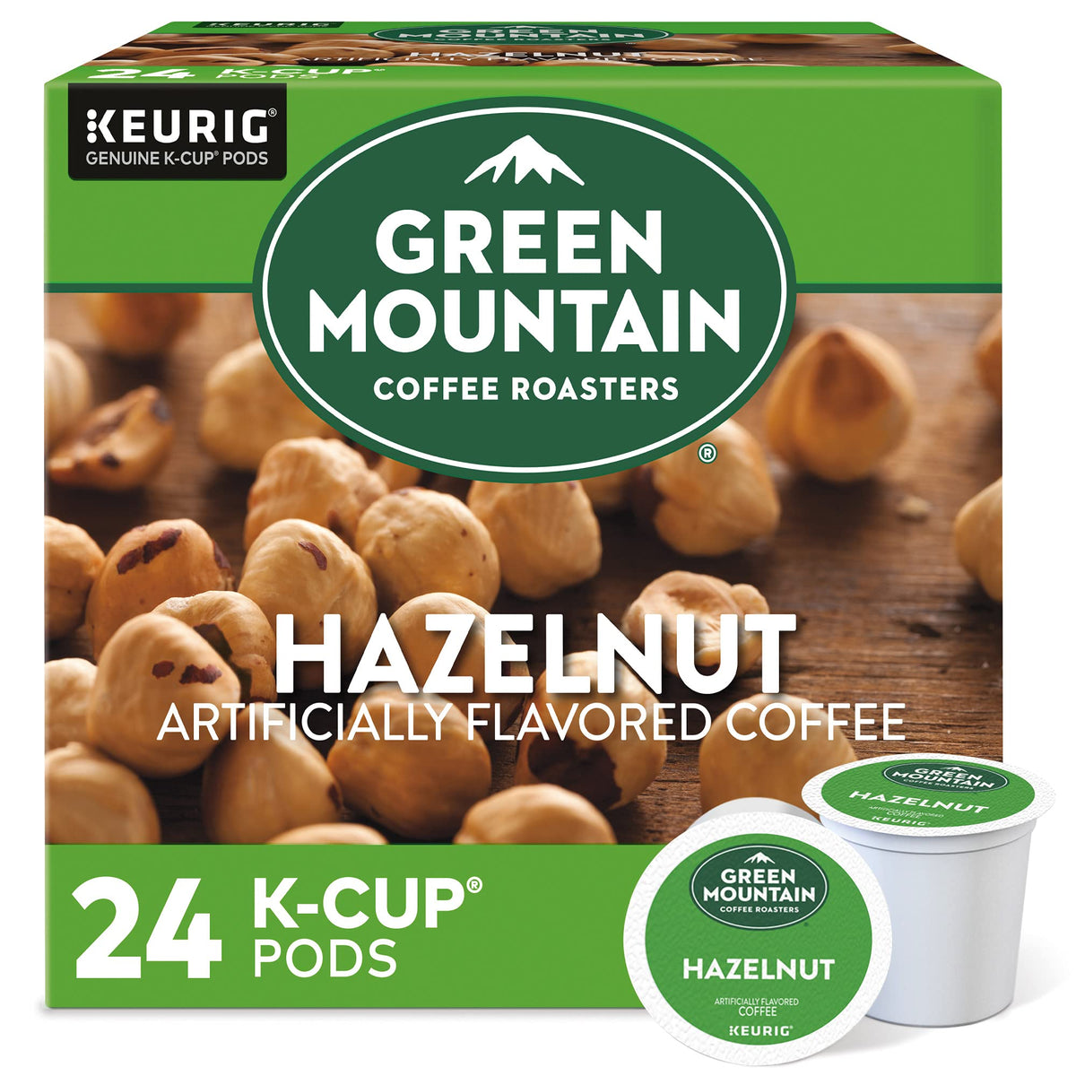 Green Mountain Caramel Vanilla Cream Coffee, K-Cup Pods, 96 Count