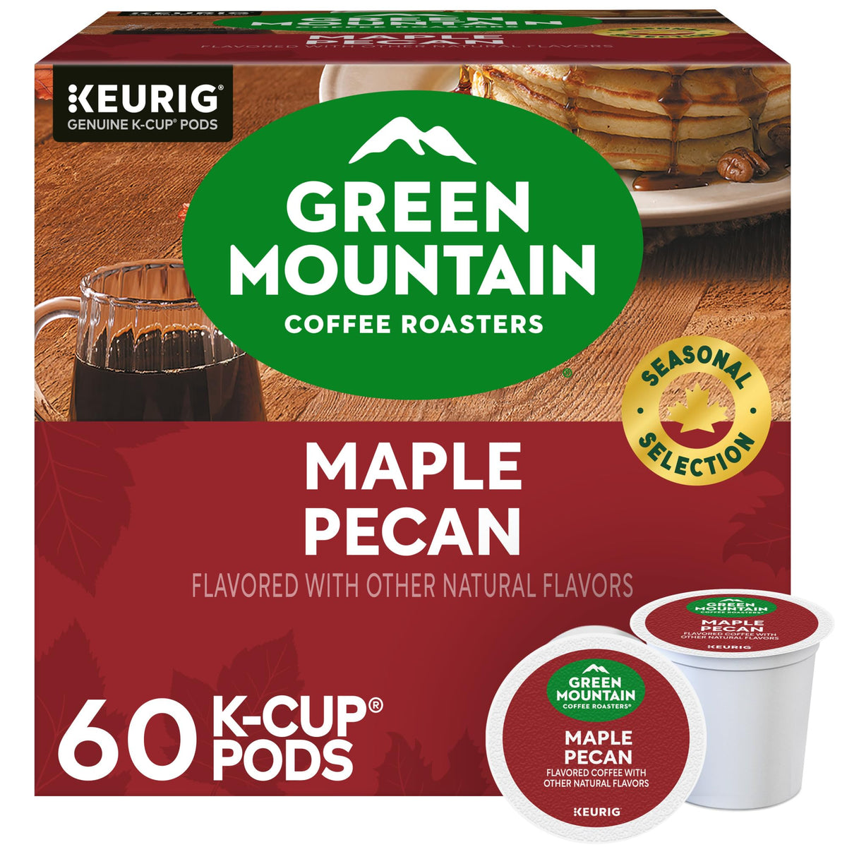 Green Mountain Caramel Vanilla Cream Coffee, K-Cup Pods, 96 Count