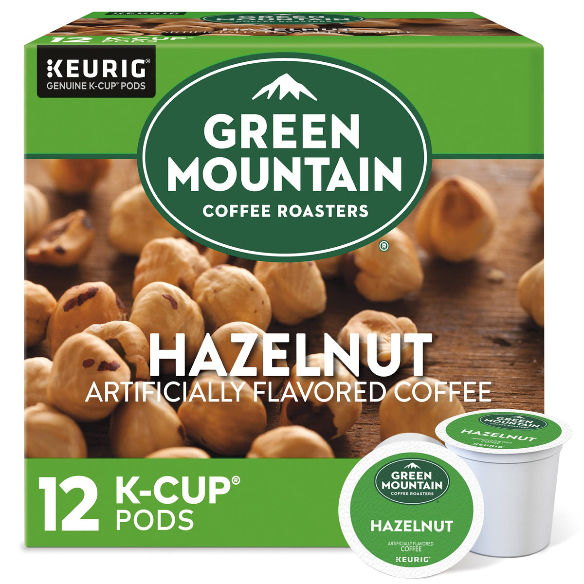 Green Mountain Caramel Vanilla Cream Coffee, K-Cup Pods, 96 Count