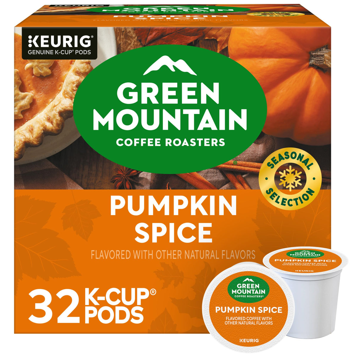 Green Mountain Caramel Vanilla Cream Coffee, K-Cup Pods, 96 Count