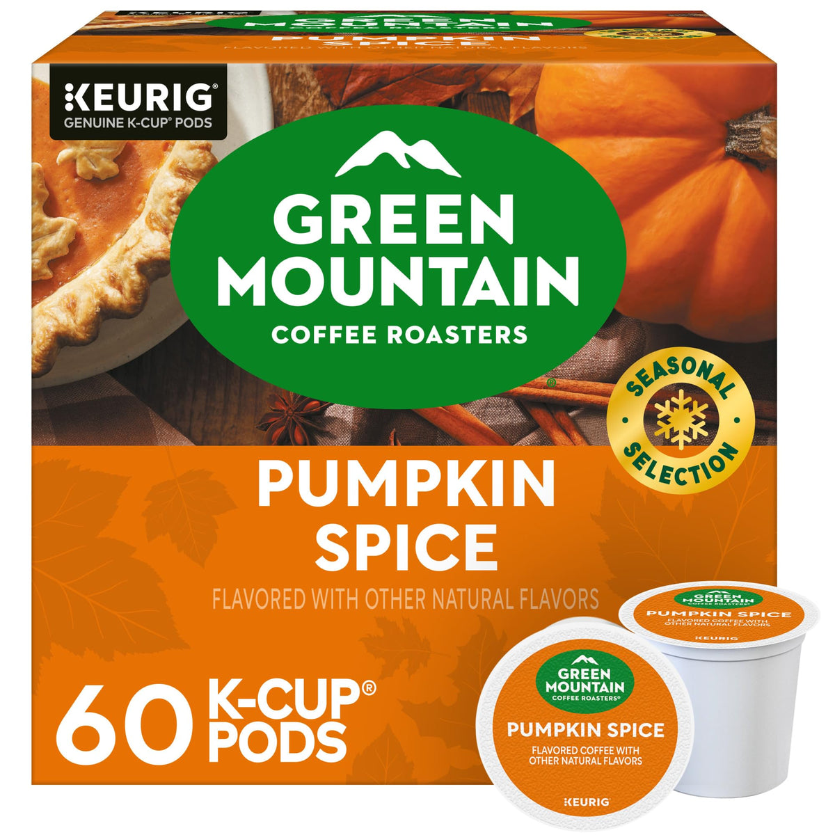 Green Mountain Caramel Vanilla Cream Coffee, K-Cup Pods, 96 Count