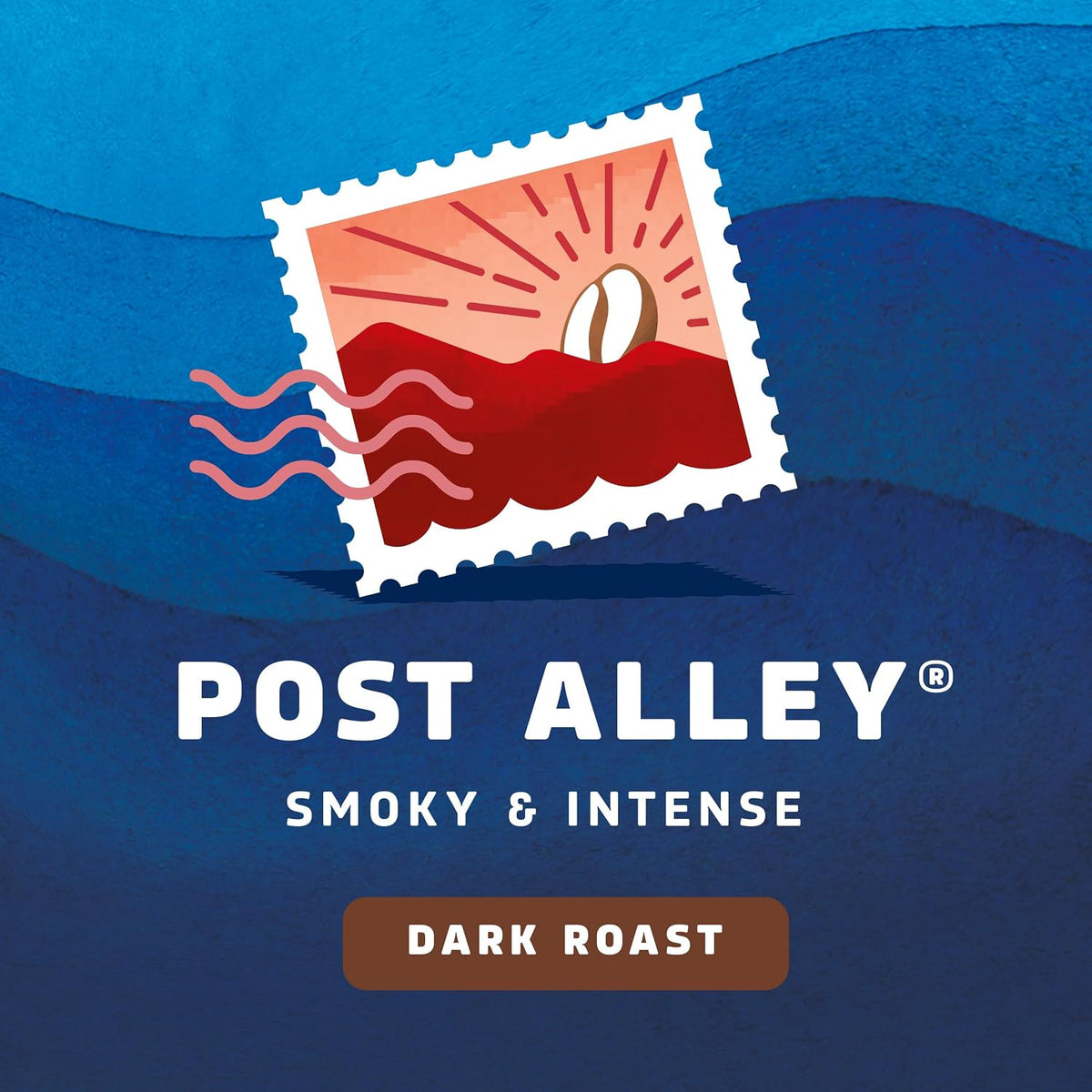 Seattle's Best Coffee Ground Coffee Post Alley Dark Roast, 6 Bags 12 oz