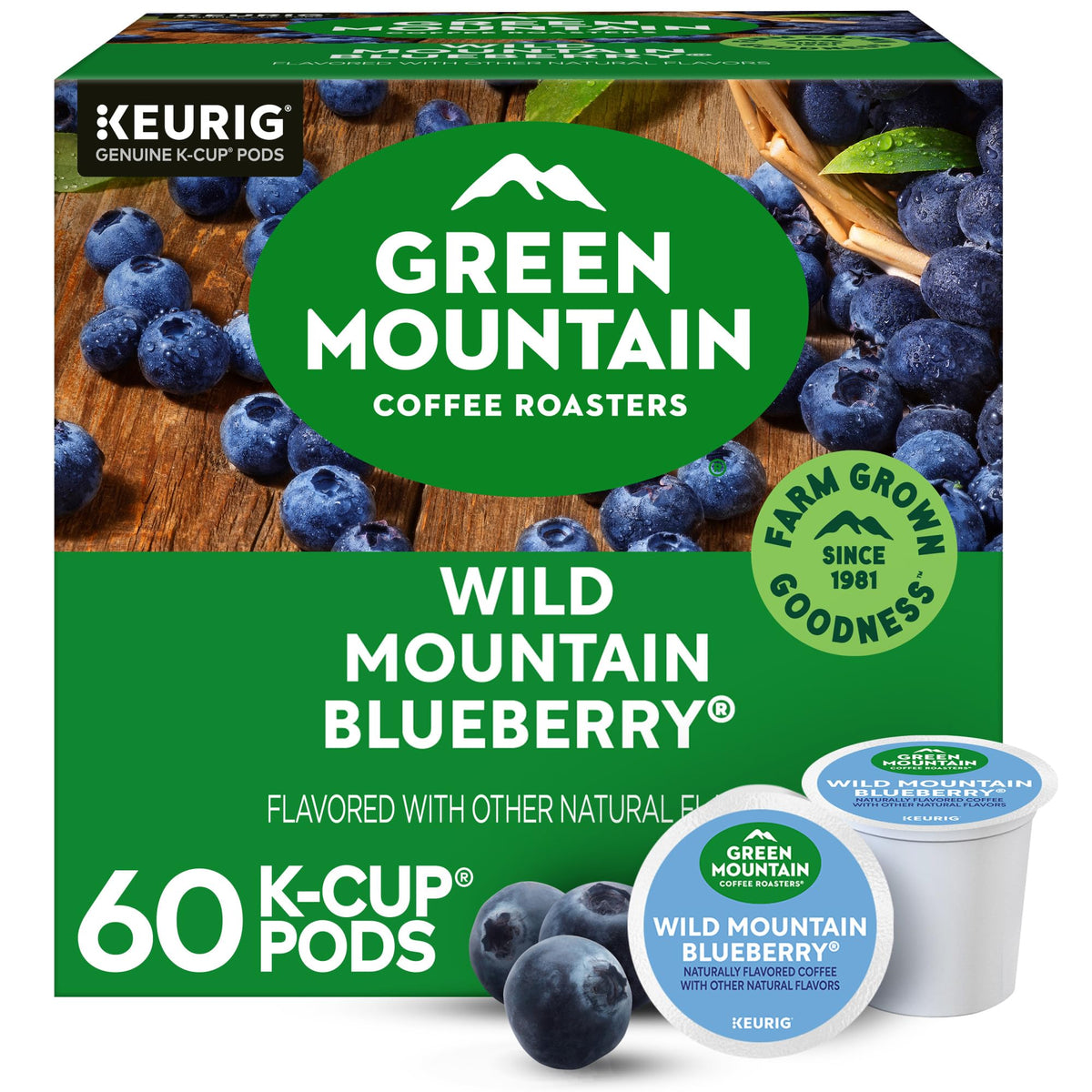 Green Mountain Caramel Vanilla Cream Coffee, K-Cup Pods, 96 Count