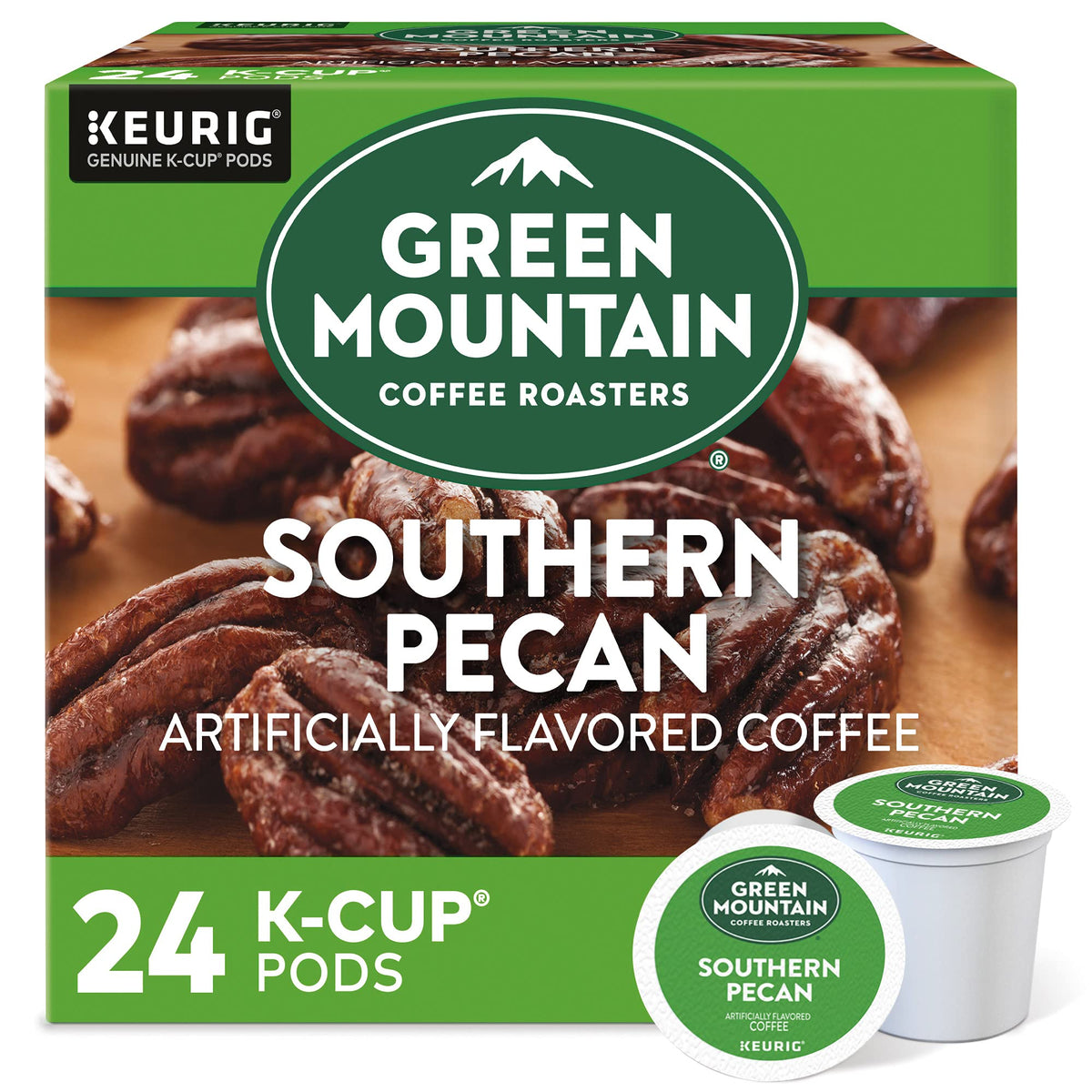 Green Mountain Caramel Vanilla Cream Coffee, K-Cup Pods, 96 Count