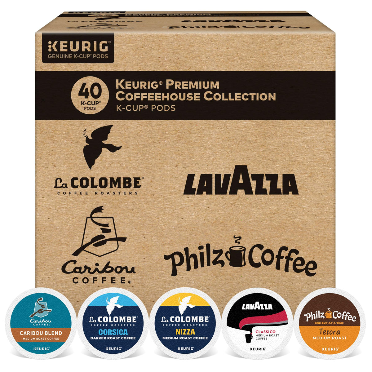 Keurig® Coffee Lover's Collection Variety Pack, Keurig Single Serve K-Cup Pods, 60ct