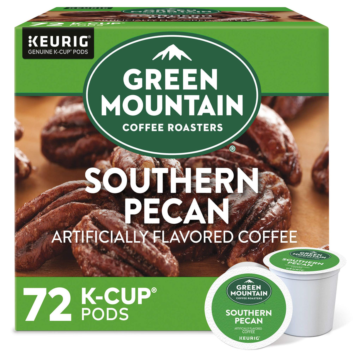 Green Mountain Caramel Vanilla Cream Coffee, K-Cup Pods, 96 Count