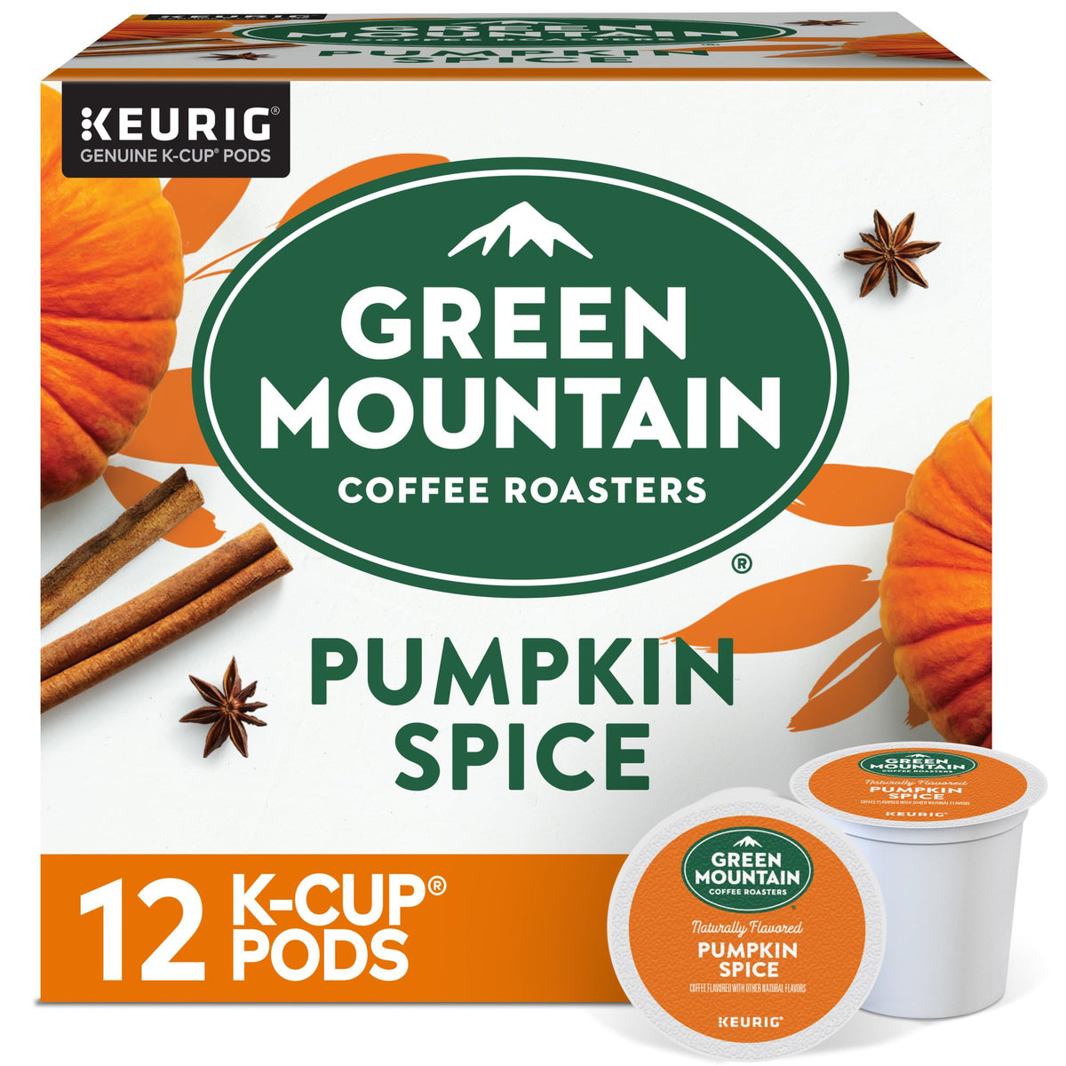 Green Mountain Caramel Vanilla Cream Coffee, K-Cup Pods, 96 Count