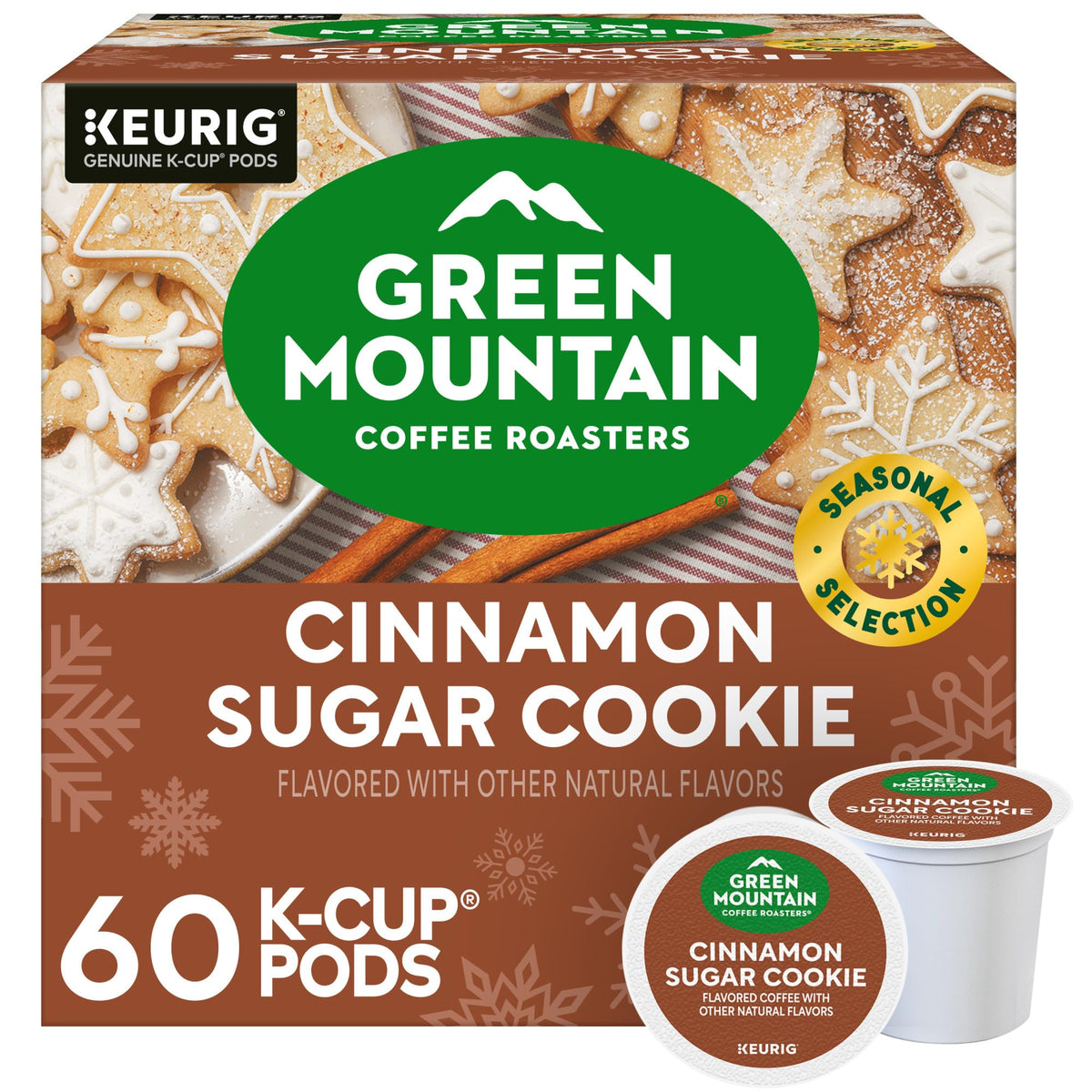 Green Mountain Caramel Vanilla Cream Coffee, K-Cup Pods, 96 Count