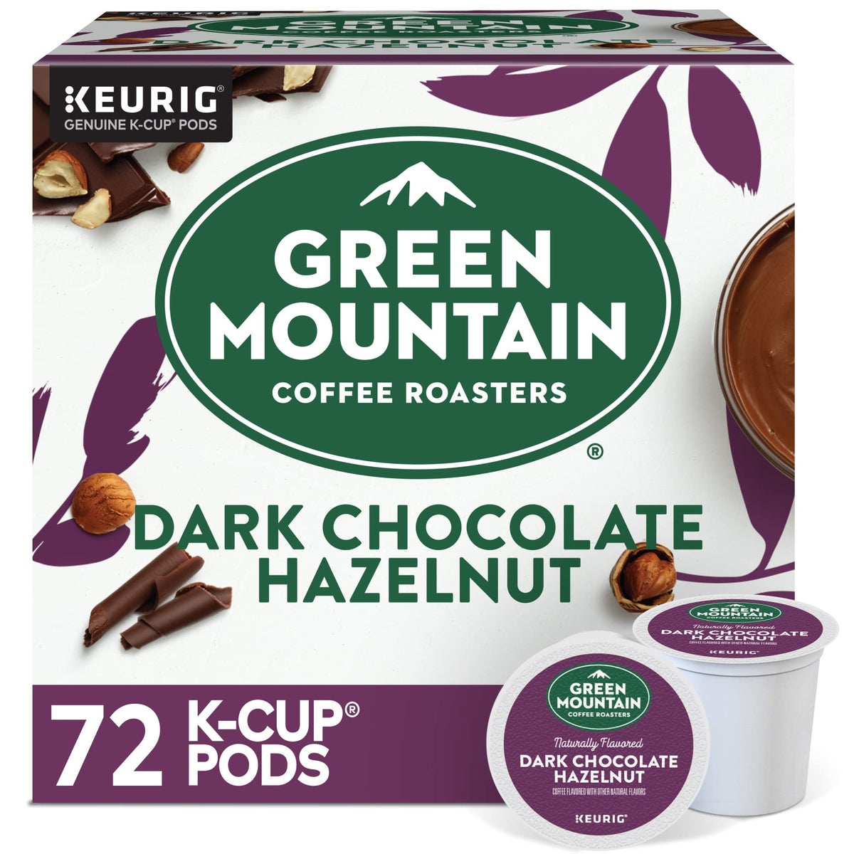 Green Mountain Caramel Vanilla Cream Coffee, K-Cup Pods, 96 Count