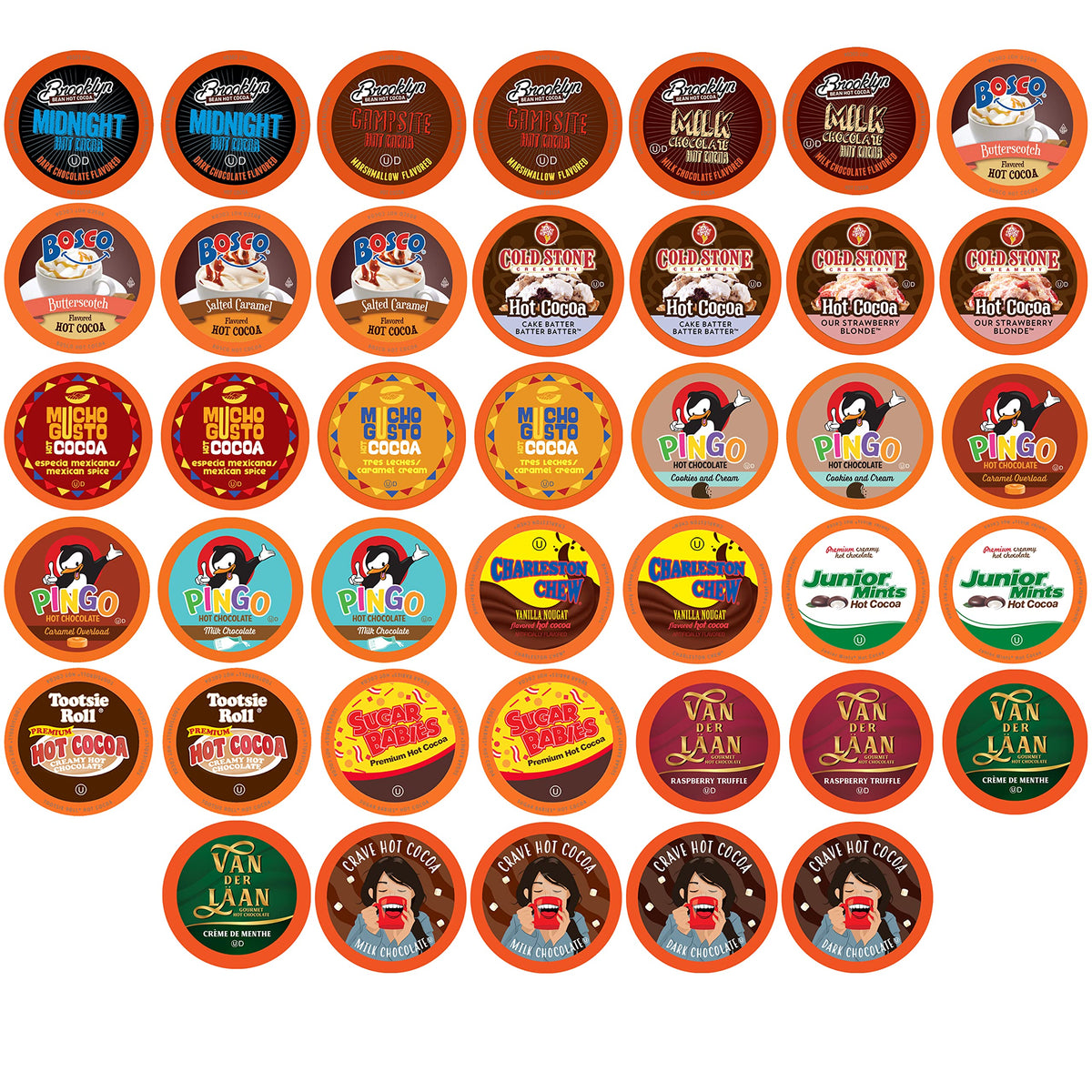 Two Rivers Coffee Pods Compatible with K Cup Brewers Including 2.0, Assorted Flavored Coffee 100 Count