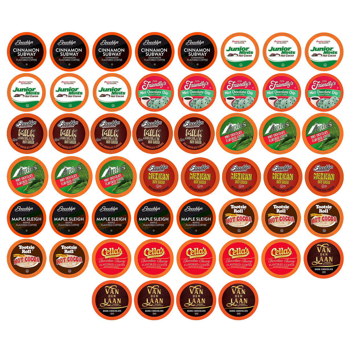 Two Rivers Coffee Pods Compatible with K Cup Brewers Including 2.0, Assorted Flavored Coffee 100 Count
