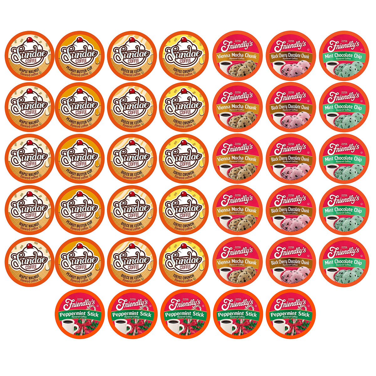 Two Rivers Coffee Pods Compatible with K Cup Brewers Including 2.0, Assorted Flavored Coffee 100 Count